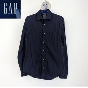 NEW! Blue Men's button down shirt S